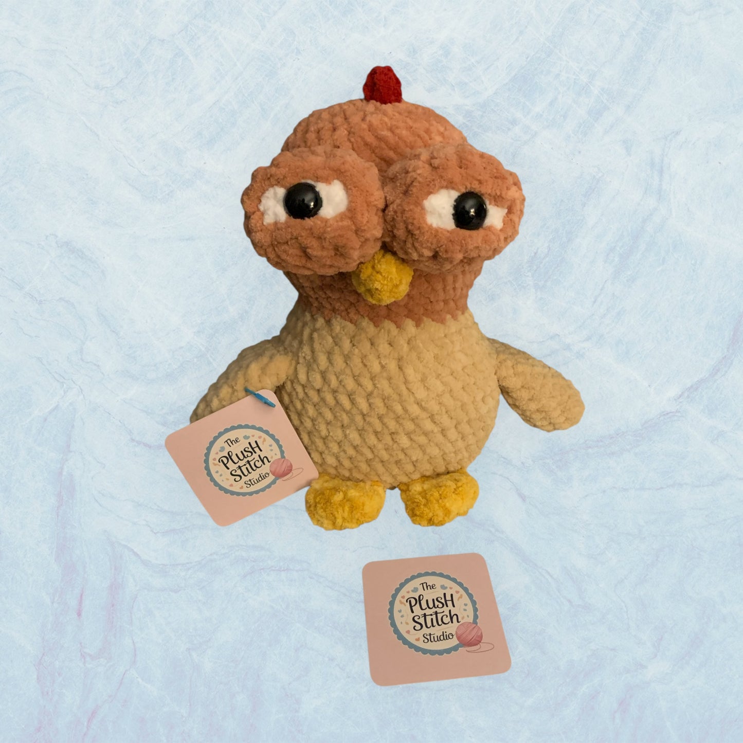 Cluckford the Suspicious Chicken