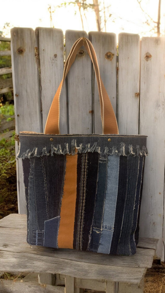 Patchwork Tote Bag