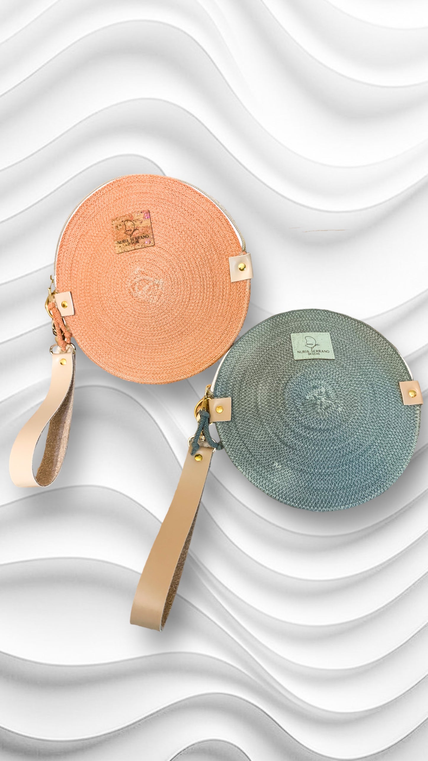 Irene circle wristlet
