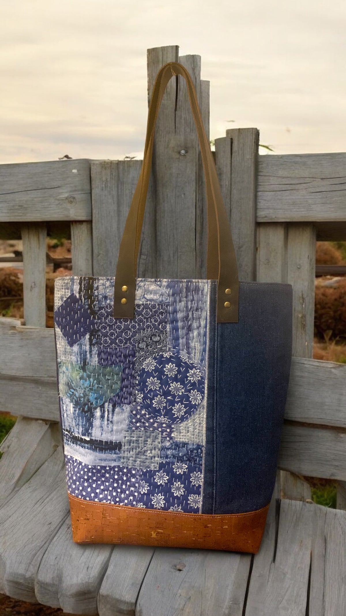 Shibori Tote Bag