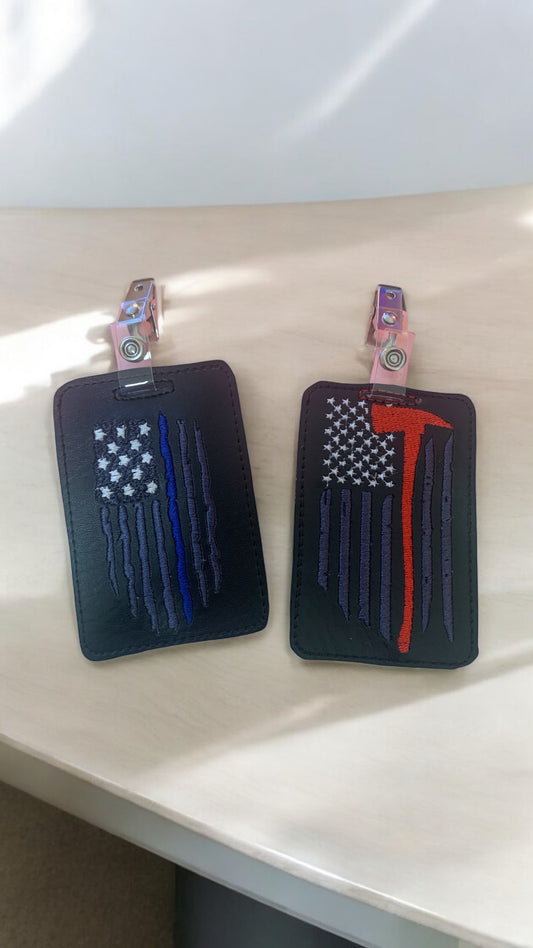 First Responders ID Badge Holders