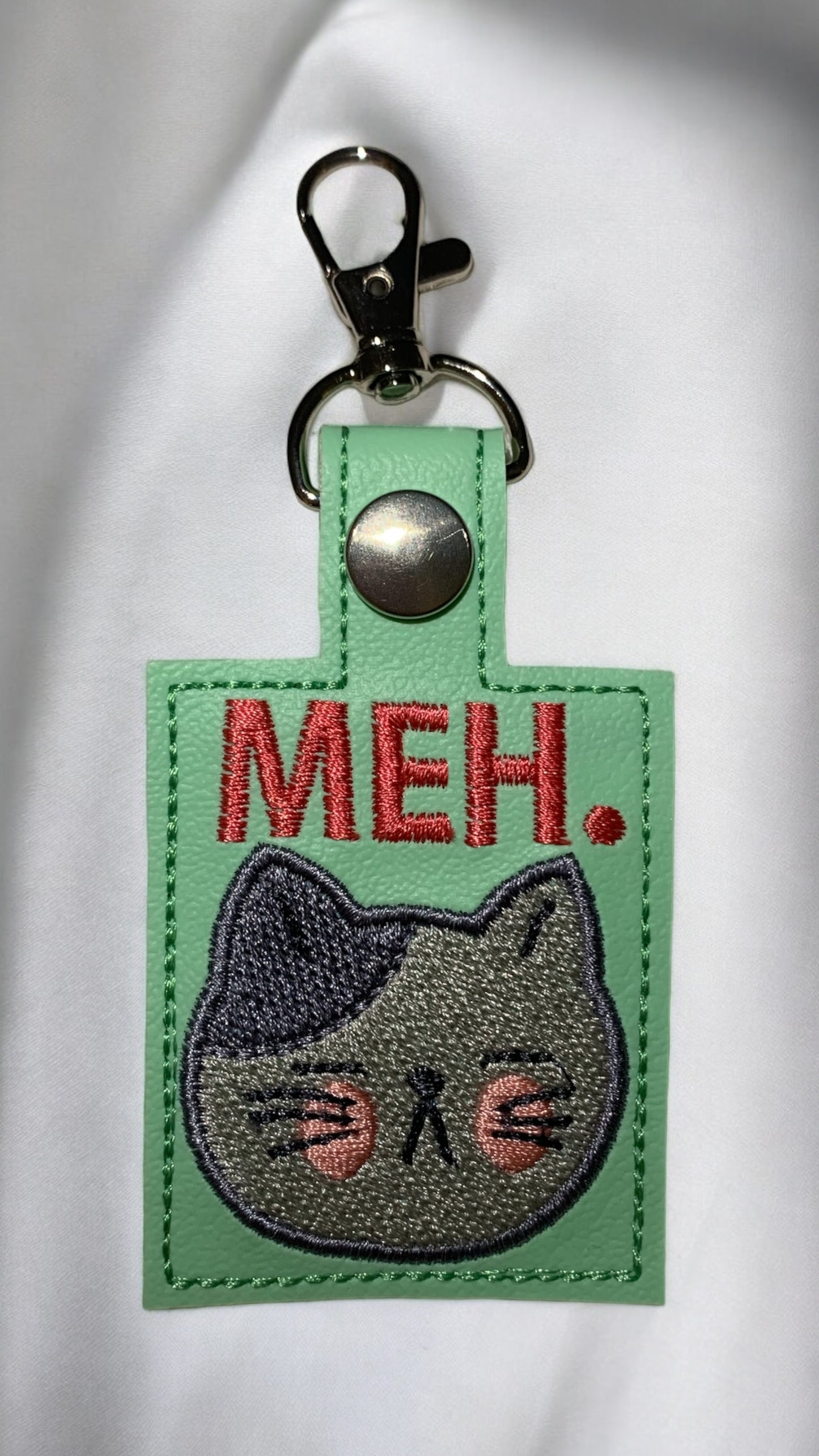 Meh Cat Bag Charm