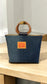 Denim Breeze Tote