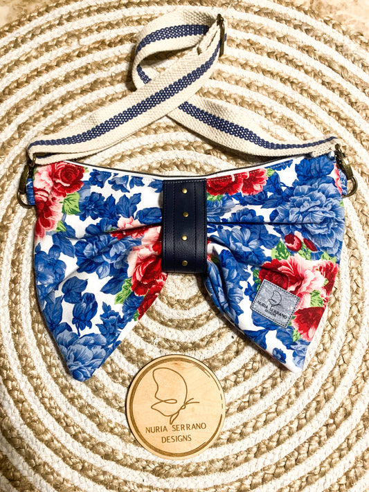 Floral Bow Fanny Pack